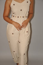 DINI's CHIC - Offwhite Cotton Jumpsuit