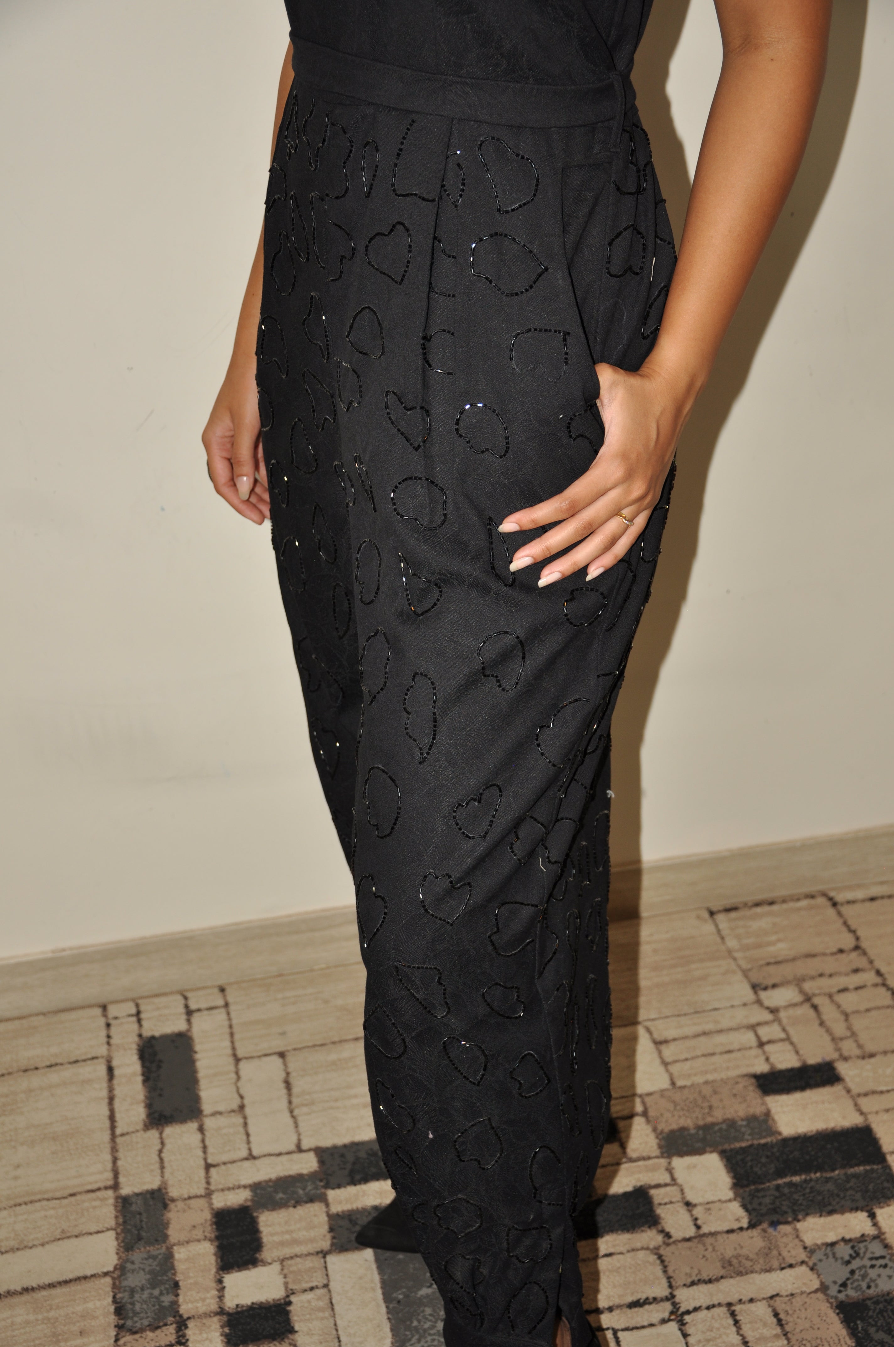 DINI's MIDNIGHT ONYX JUMPSUIT