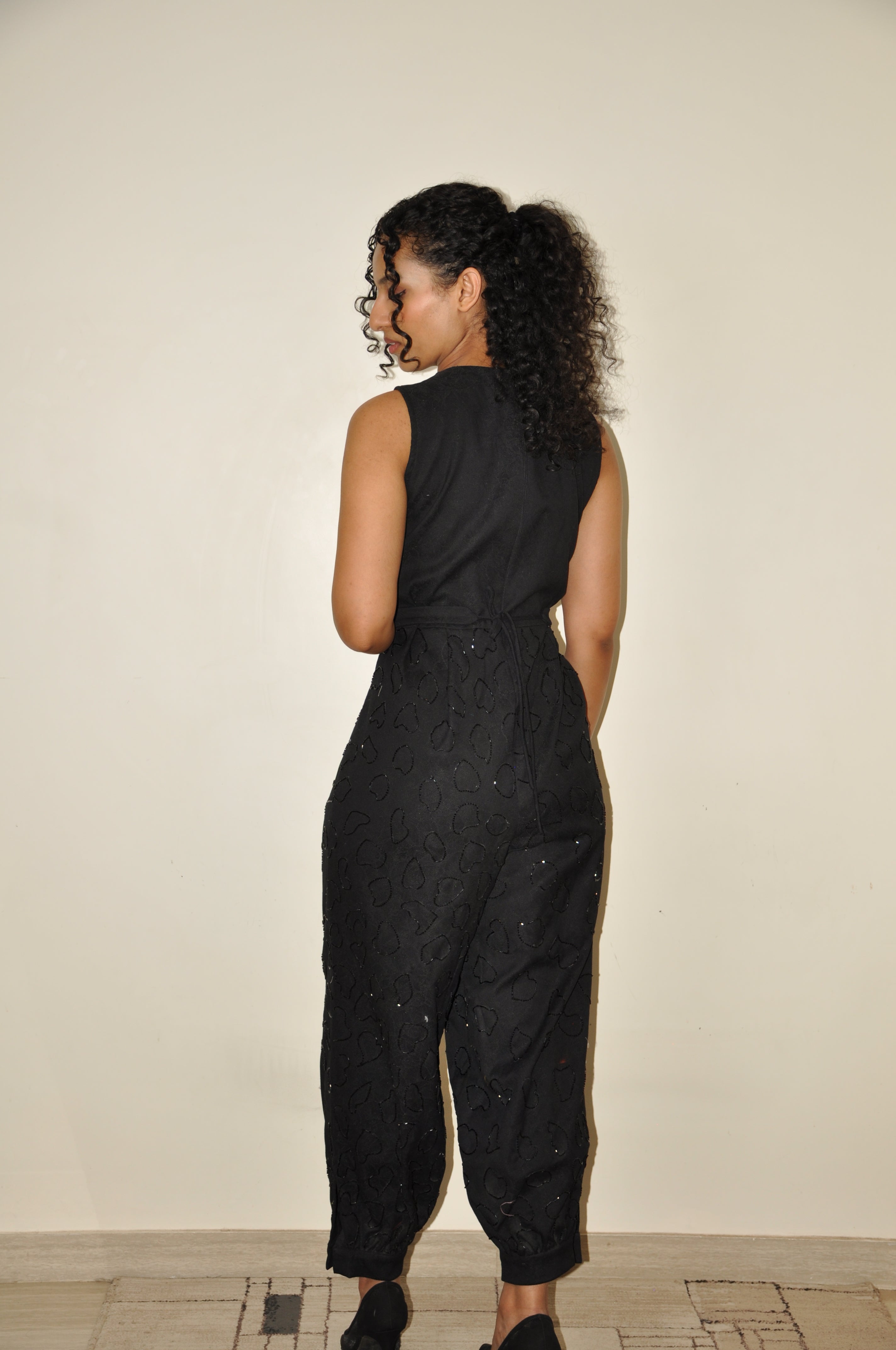 DINI's MIDNIGHT ONYX JUMPSUIT