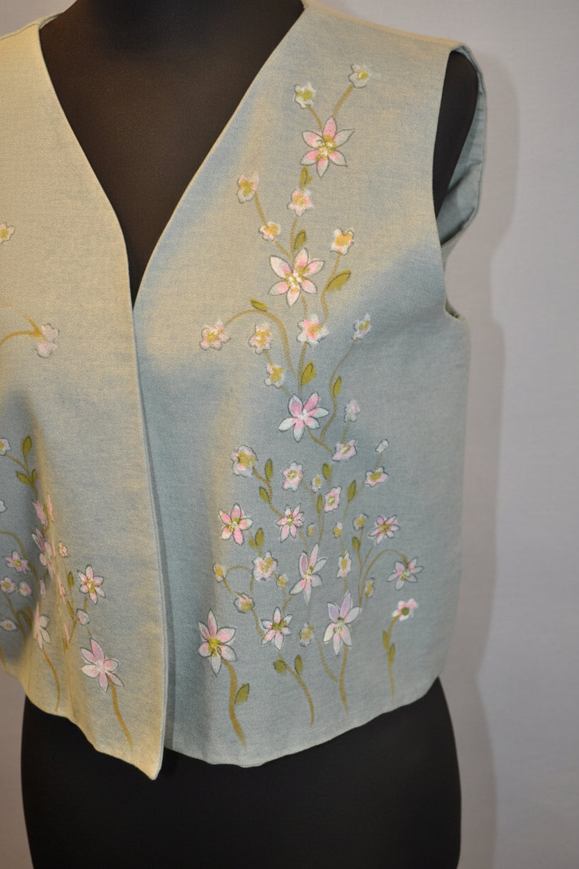 DINI's HANDPAINTED DENIM VEST
