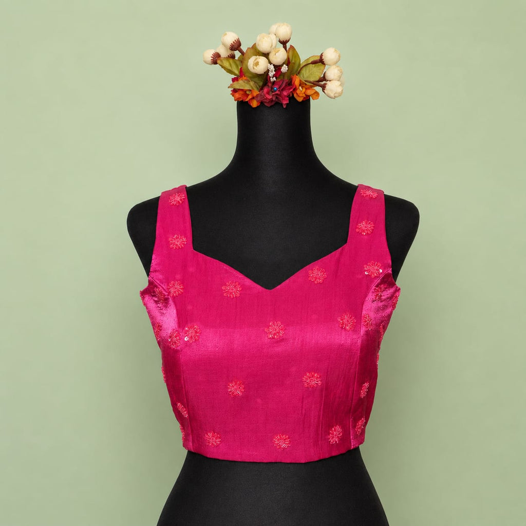 DINI's HOT PINK BOOTI BLOUSE