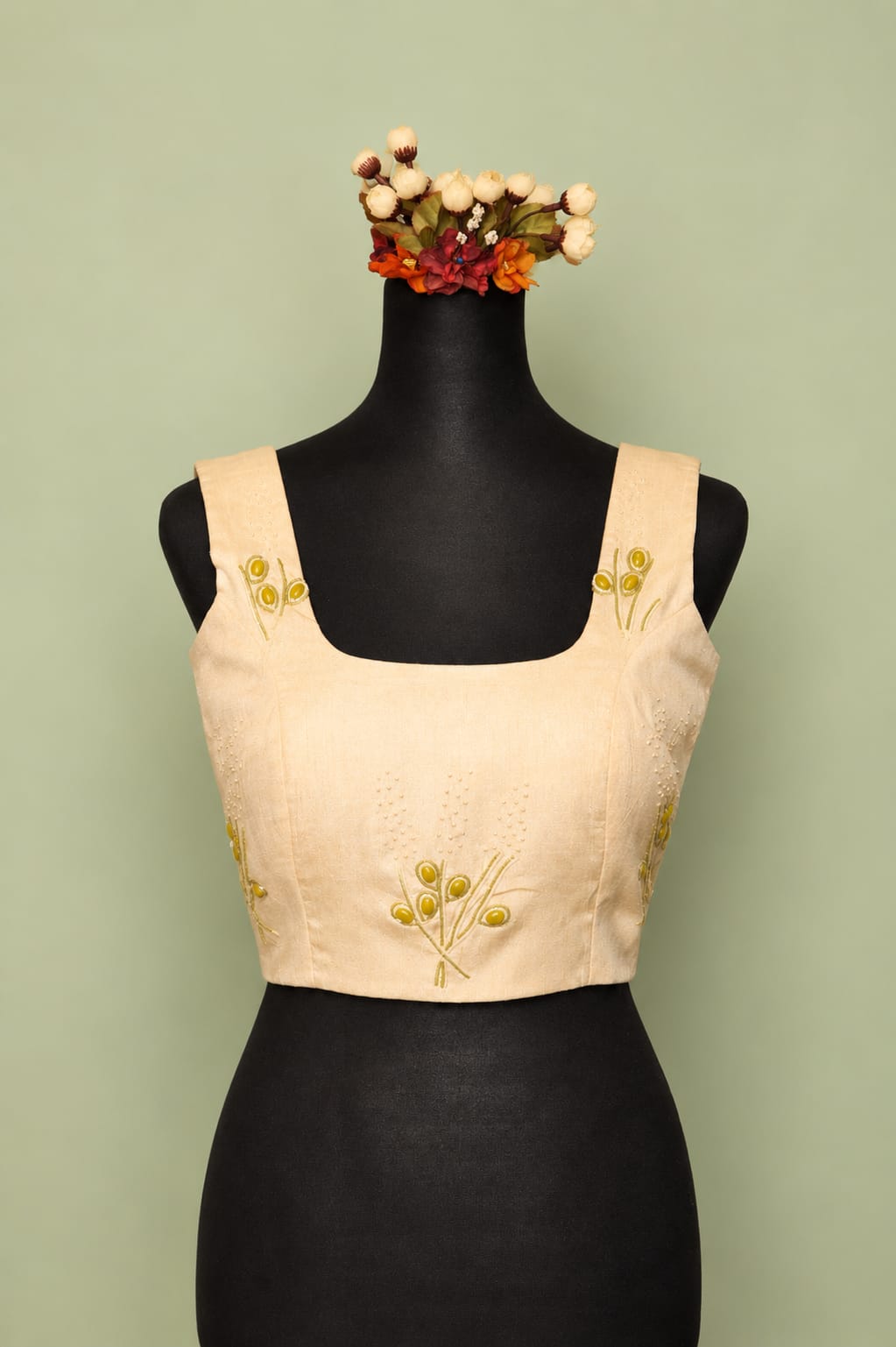 DINI's IVORY HARVEST BLOUSE