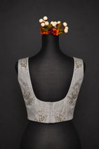 DINI's SILVER DUST BOTANICAL BLOUSE