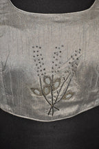 DINI's SILVER DUST BOTANICAL BLOUSE