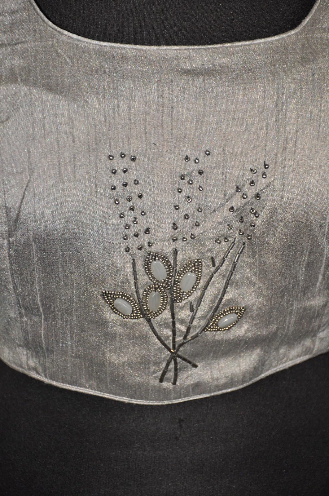 DINI's SILVER DUST BOTANICAL BLOUSE