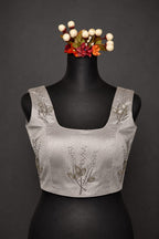 DINI's SILVER DUST BOTANICAL BLOUSE