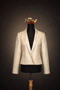 DINI's GILDED IVORY BLAZER