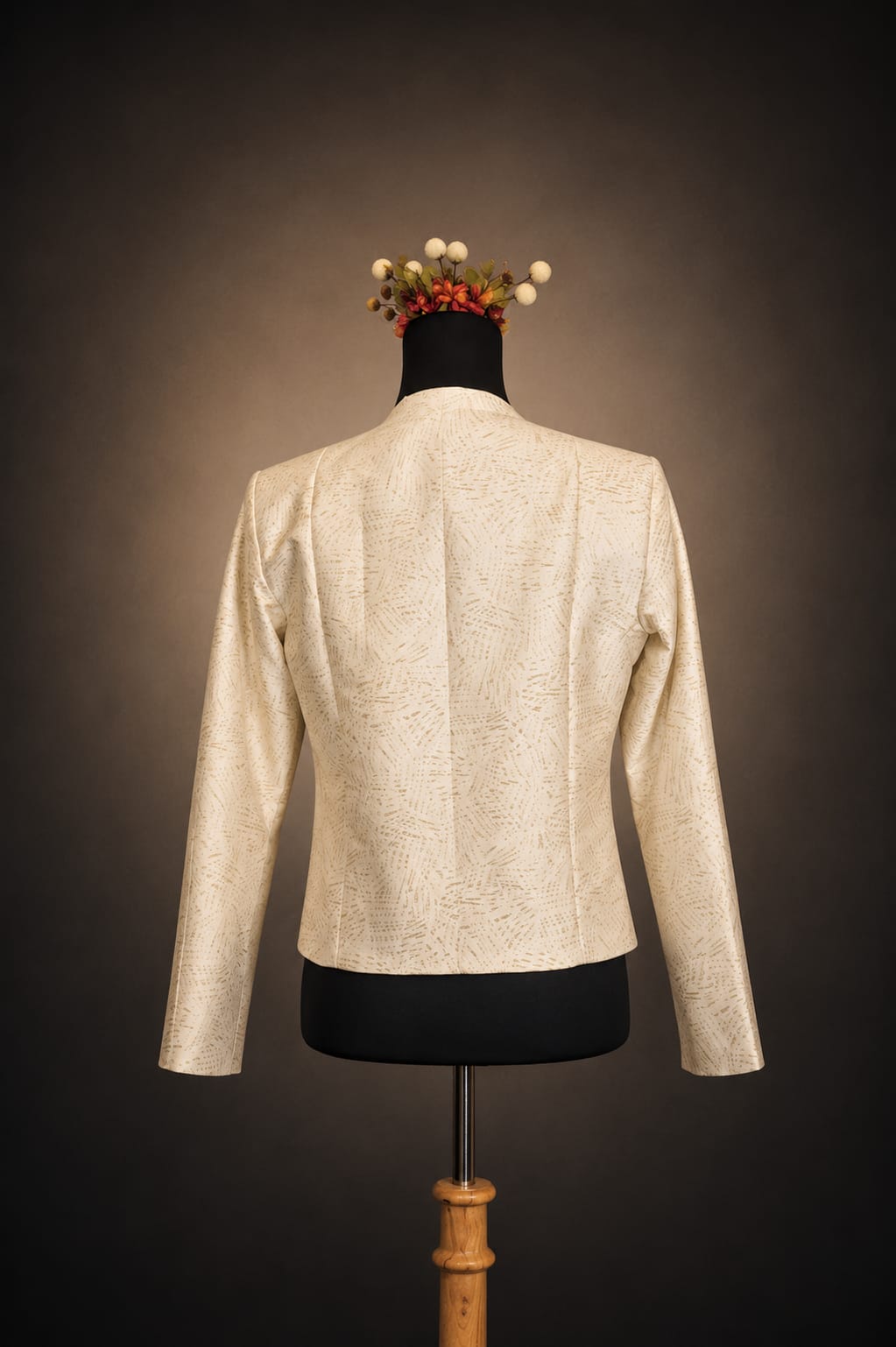 DINI's GILDED IVORY BLAZER