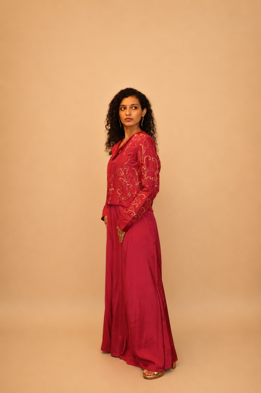 DINI's FUCHSIA MONARCH CO-ORD SET