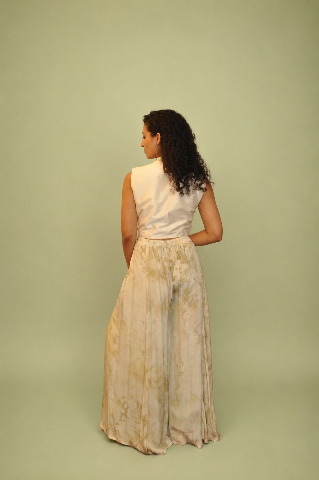 DINI's CREAM CALACATTA CO-ORD SET