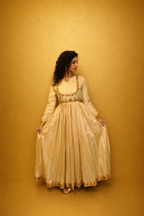 DINI's IMPERIAL IVORY ANARKALI