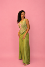 DINI's  OLIVE MACAW PARADISE CO-ORD SET