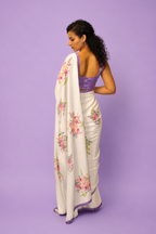 DINI's LILAC BLOSSOM SAREE
