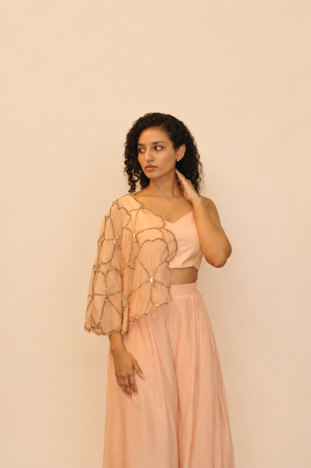 DINI's CORAL WHISPER CO-ORD SET