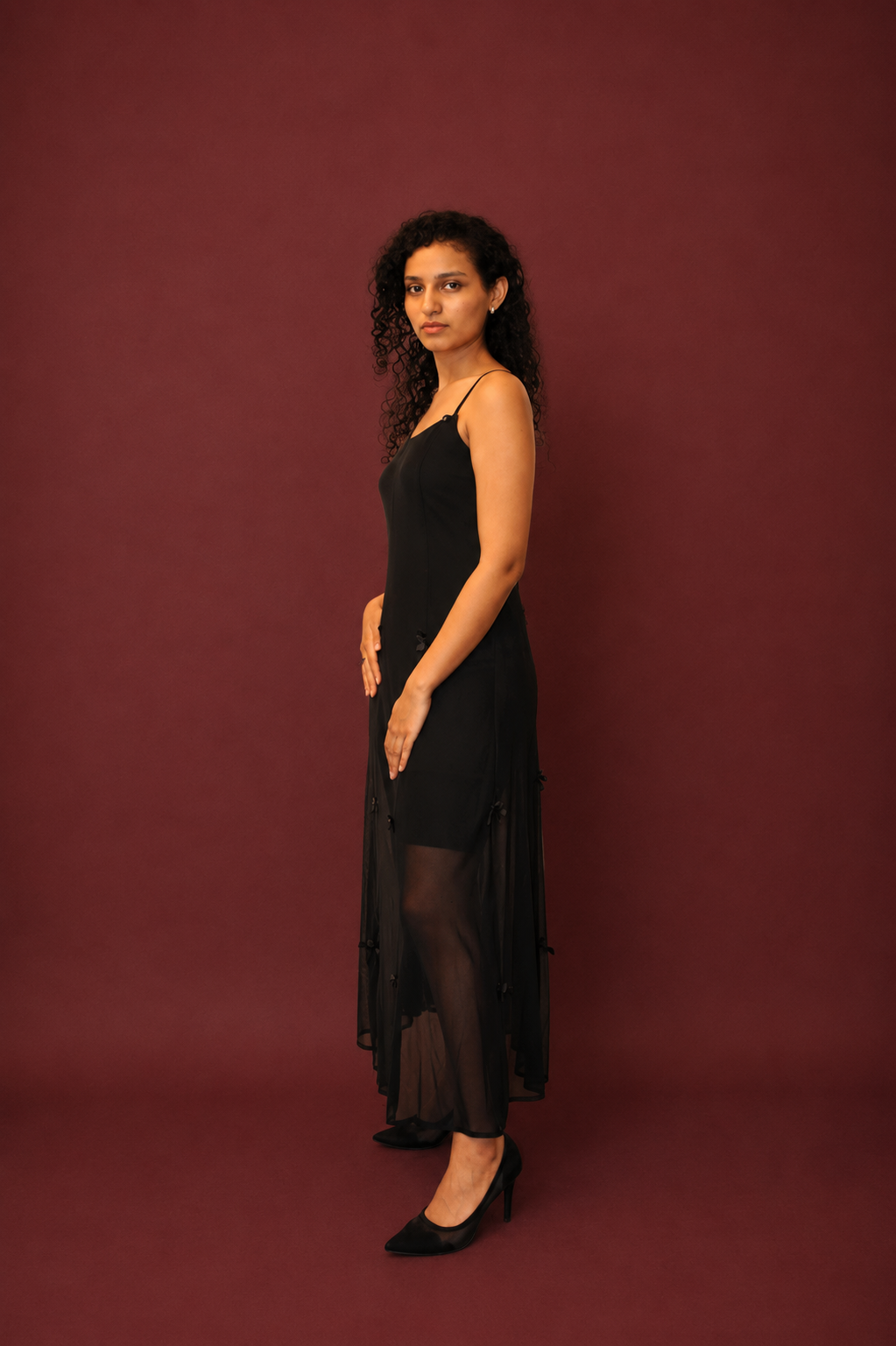 DINI's BLACK MAXI DRESS