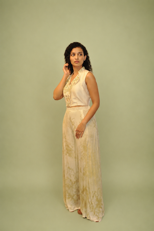 DINI's CREAM CALACATTA CO-ORD SET