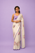 DINI's LILAC BLOSSOM SAREE