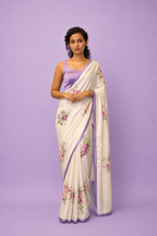 DINI's LILAC BLOSSOM SAREE