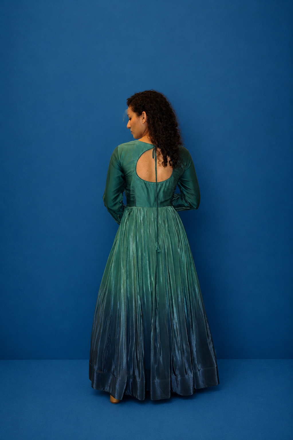 DINI'S EMERALD ECLIPSE GOWN