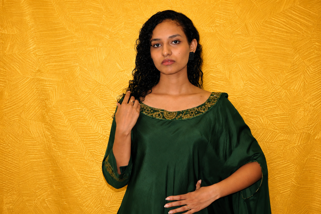 DINI's JADE KAFTAN CO-ORD SET
